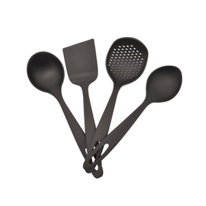 Jogo de Utensílios em Nylon 4 Peças Ability Preto Tramontina