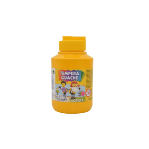 Tinta Tempera Guache 250ml Amarelo Ouro Acrilex