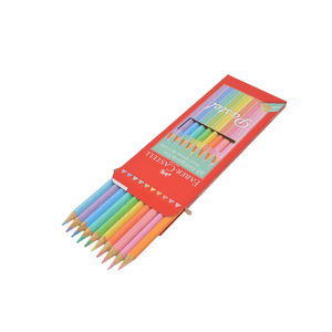 Lápis de Cor Ecolápis Pastel 10 Cores Faber-Castell