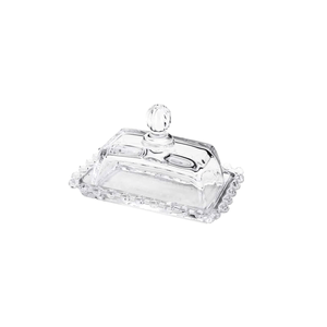 Manteigueira de Vidro 14x9x8cm Wolff