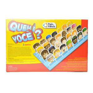 Jogo de Tabuleiro Quem é Você Pais & Filhos