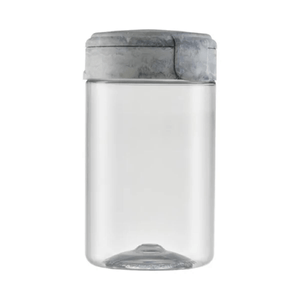 Pote de Mantimento Tampa Marmorizada Branca 1500ml