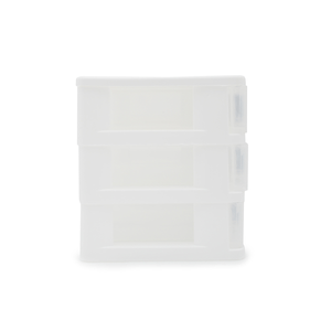 Gaveteiro Organizador Retangular 6 Gavetas Branco