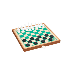 Jogo de Xadrez e Dama Pais & Filhos
