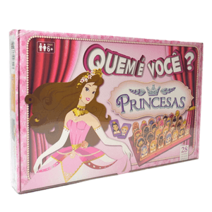 Jogo de Tabuleiro Quem é Você Princesas Pais & Filhos