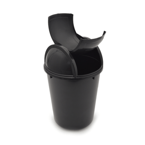 Lixeira com Tampa Basculante Eco Nature 7,5L Preta