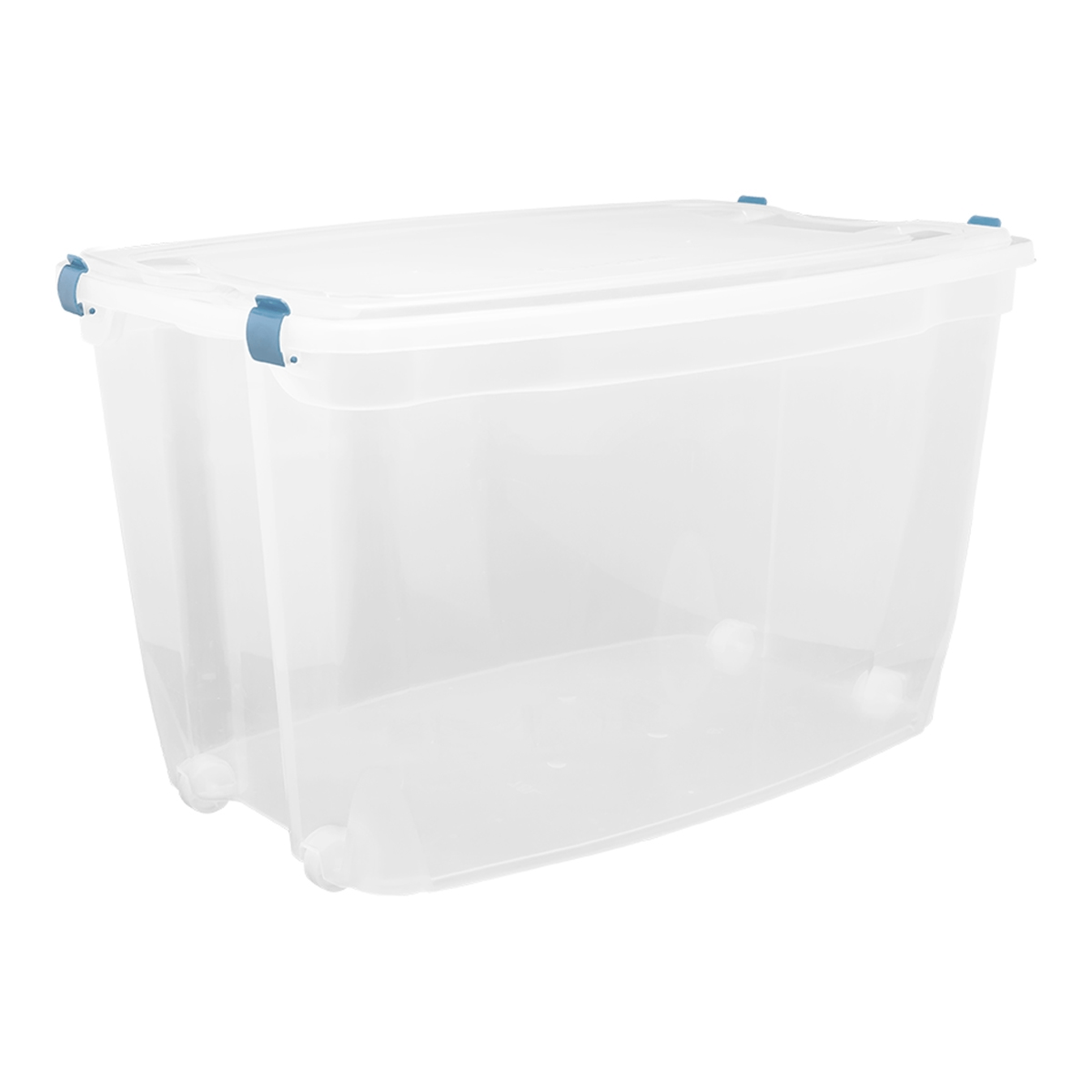 Maravilhas do Lar | Caixa Organizadora com Rodízio Alta 78L