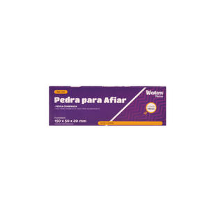 Afiador para Faca Pedra Dupla Face 15cm