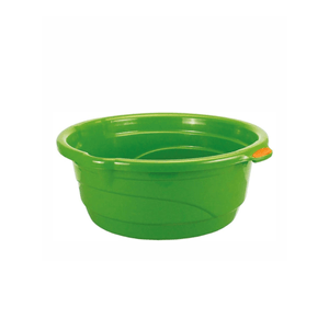 Bacia de Plástico Redonda Colorida com Alça 28L