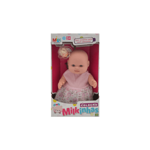 Boneca Bebê Loira Milkinhas