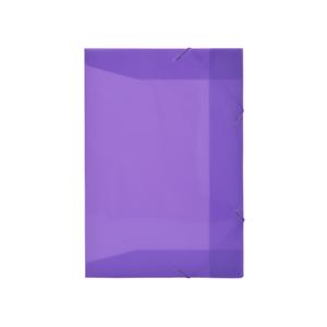Pasta Aba com Elástico Ofício Line  Roxa