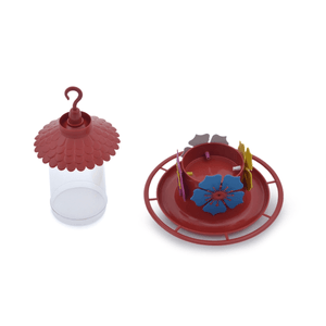 Bebedouro para Beija-Flor com Chápeu e Puleiro 290ml