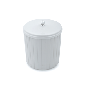 Lixeira Plástica com Tampa Higiênica 5l Branca