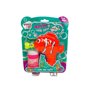 Brinquedo Bolha de Sabão Peixe