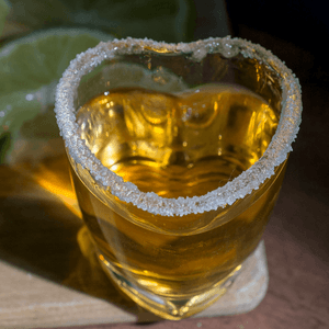 Copo para Shot de Vidro Coração 50ml