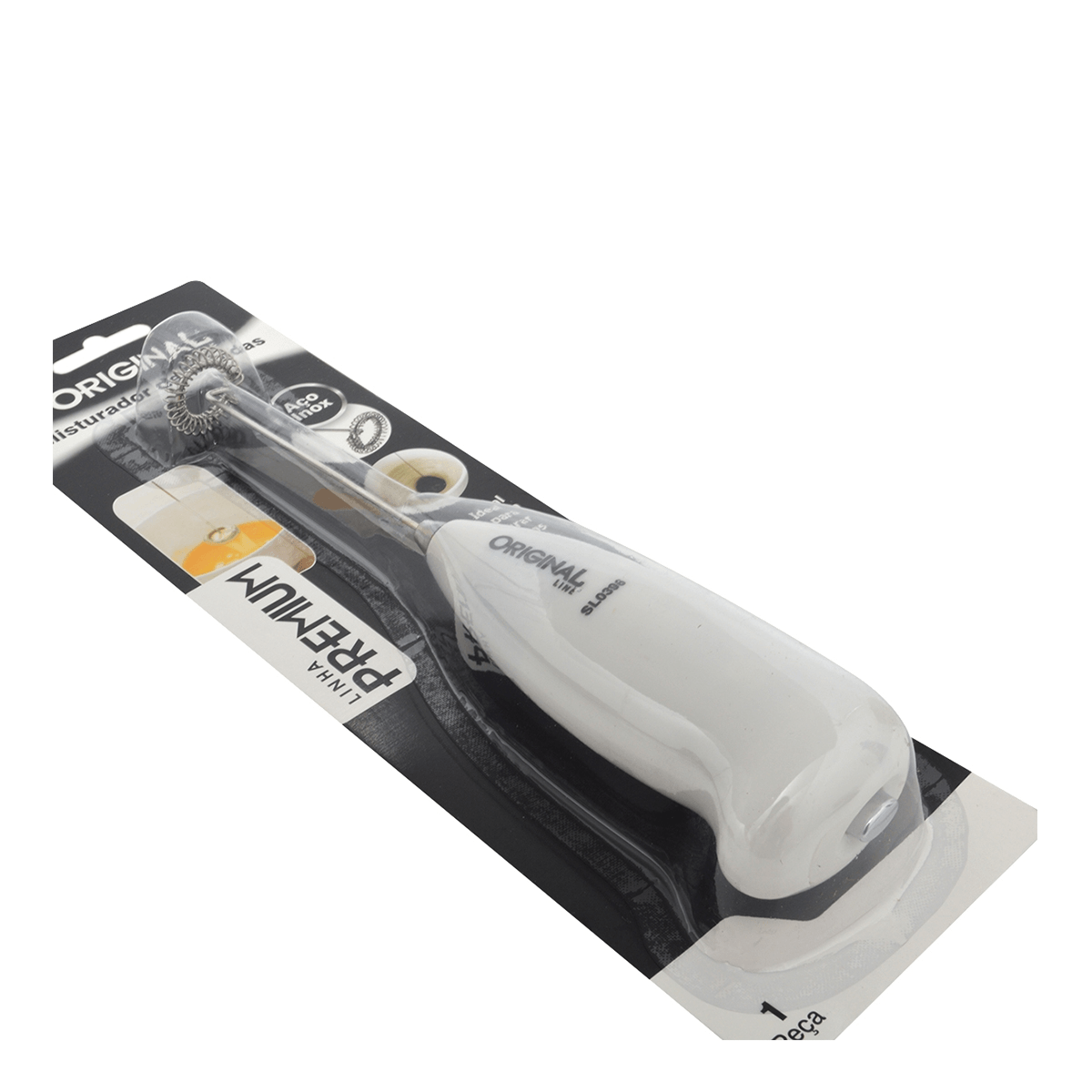 Maravilhas do Lar | Misturador de Bebidas Premium Manual à Pilha