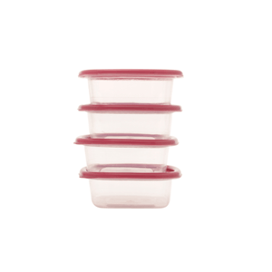 Jogo de Potes Pop 4 Peças Quadrado Sortido