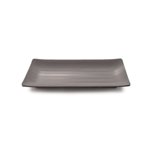 Travessa Melamina Tóquio 24,5x16x2,5cm Preta Lyor