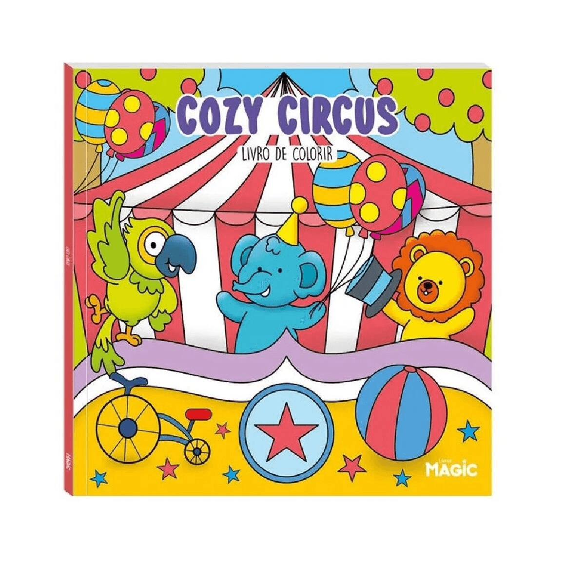 Maravilhas do Lar | Livro De Colorir Bobbie Goods Cozy Circus - Maravilhas  do Lar, image size:1200x1200