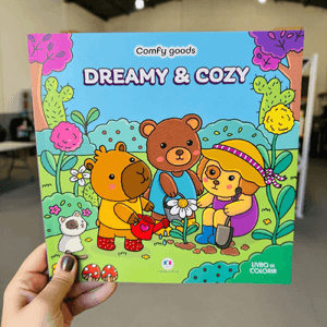 Livro de Colorir Dreamy & Cozy