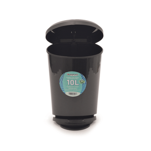 Lixeira com Pedal 10L Preta Arqplast