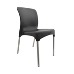 Kit Cadeira Sec Line Preta com 4 Unidades-1762354968390