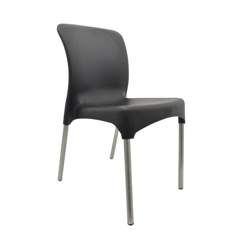 Kit Cadeira Sec Line Preta com 4 Unidades-1762354968390