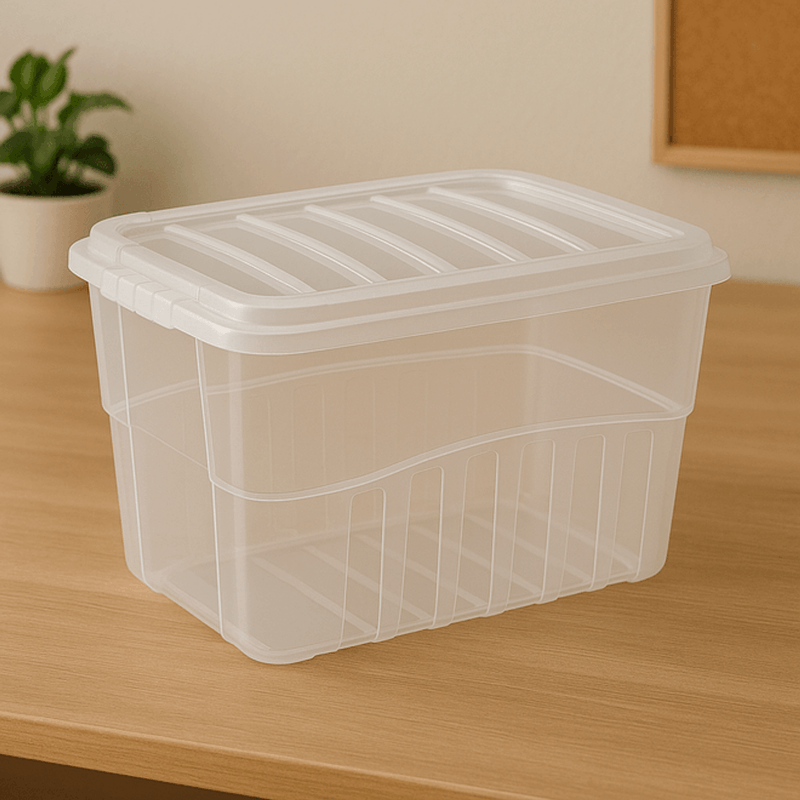 Kit 5 Caixas Organizadoras Gran Box 28L Plasútil-1762458044372