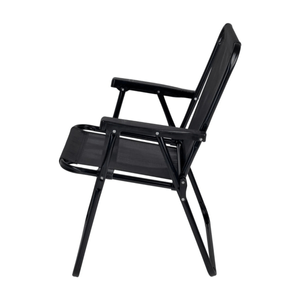 Cadeira de Praia Alta Preta - Mor