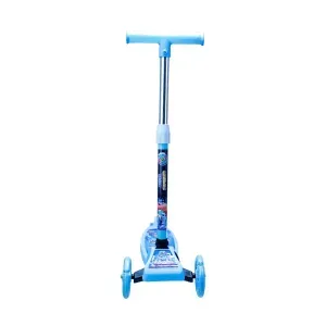 Patinete Infantil 3 Rodas com Luzes Azul