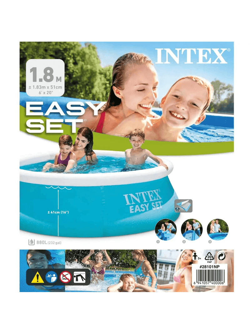Maravilhas do Lar | Piscina Inflável Intex Easy Set 880 Litros