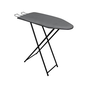 Tábua de Passar Roupa Loretta Preta - Aço Mix