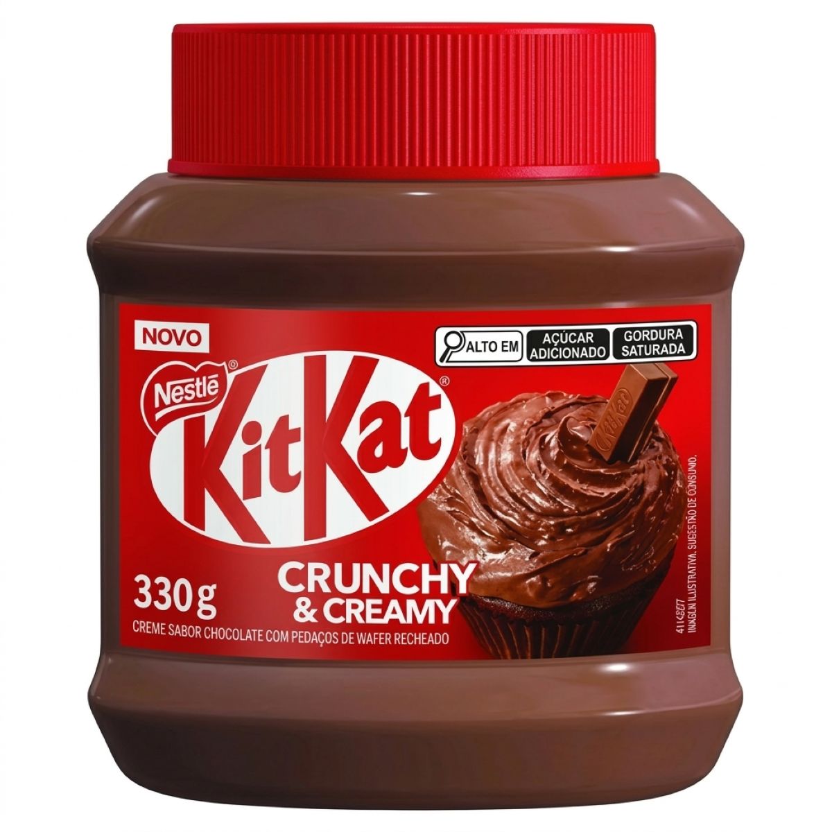 Pasta KitKat Crunchy & Creamy 330g Nestlé | Maravilhas do Lar